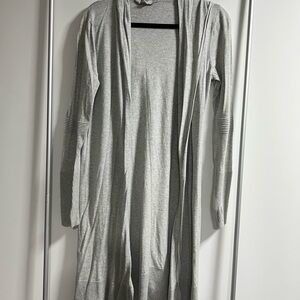 Athleta Enlighten Hooded Long Cardigan Sweater